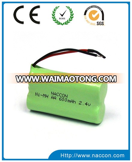 NiMH AA 600mAh 2.4V Rechargeable Battery