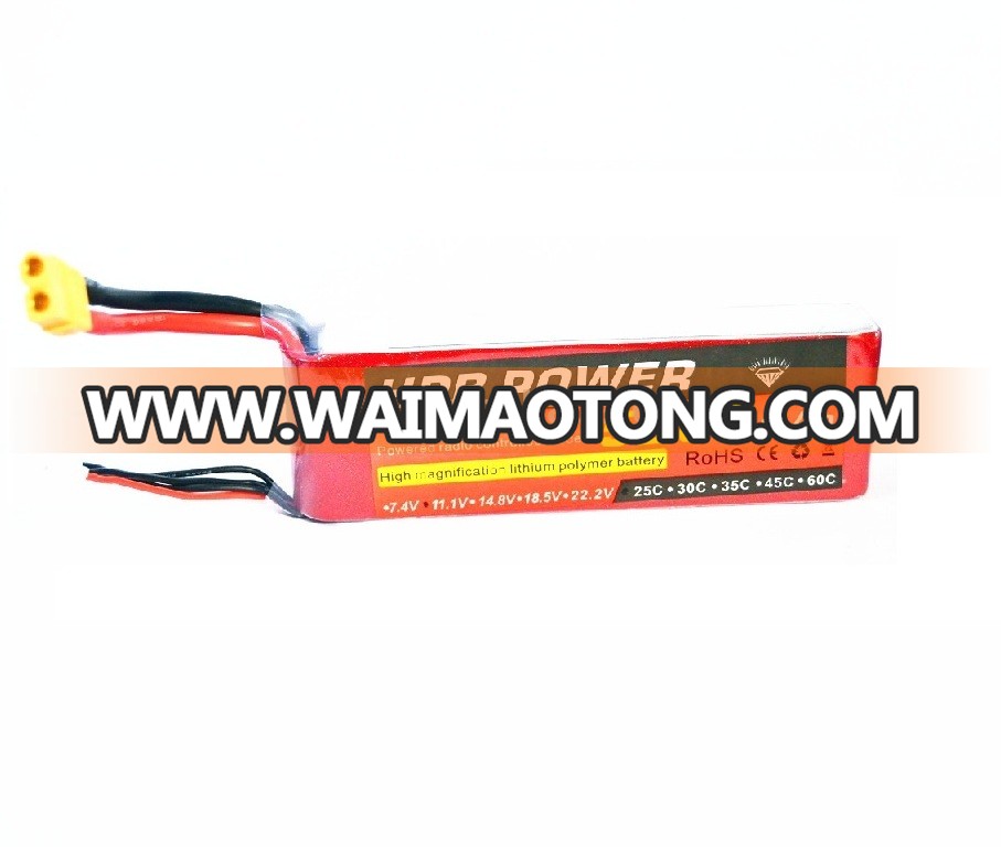 Rechargeable li-polymer 3S 5200mAh 25C li ion Lithium Polymer RC 11.1v lipo battery