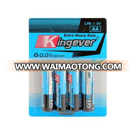 Heavy duty aaa 1.5 v alkaline battery with aluminum foil