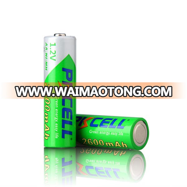 1.2v Aa2600 Rechargeable Nimh Battery Cell