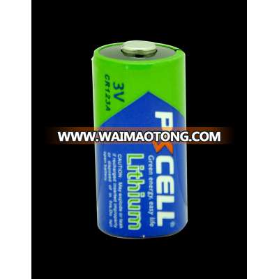 Hot Sale Camera Battery 3v CR123A Lithium Battery CR2 CR 123 CR17335 123A CR17345 Digital Battery